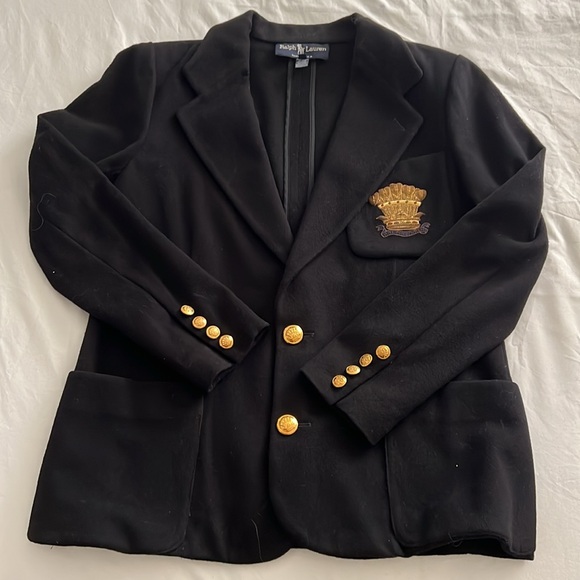 Vintage - Classic Ralph Lauren - Wool Cashmere jacket - unlined - Picture 7 of 12